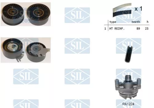 Water Pump & Timing Belt Kit