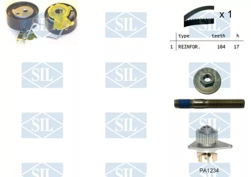 Water Pump & Timing Belt Kit