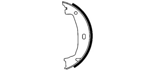 Brake Shoe Set, parking brake
