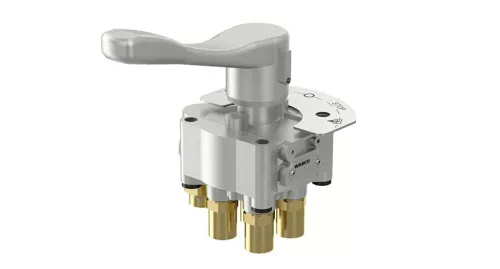 Rotary Sleeve Valve, compressed-air system