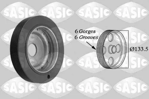 Belt Pulley, crankshaft