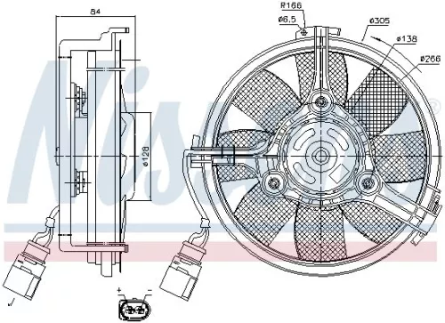 Fan, engine cooling