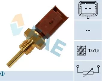 Sensor, coolant temperature