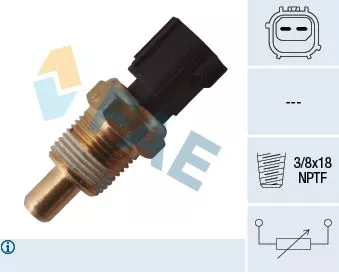 Sensor, coolant temperature