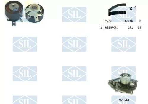 Water Pump & Timing Belt Kit