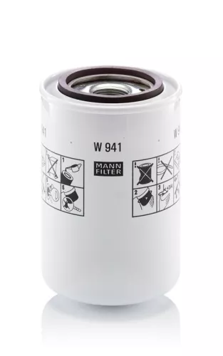 Filter, operating hydraulics