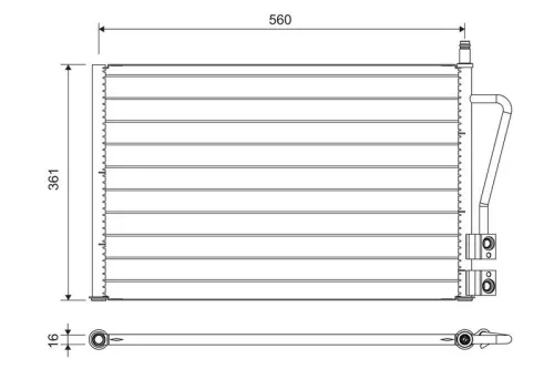 Condenser, air conditioning