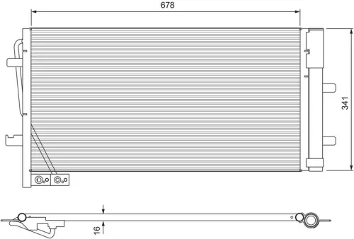 Condenser, air conditioning