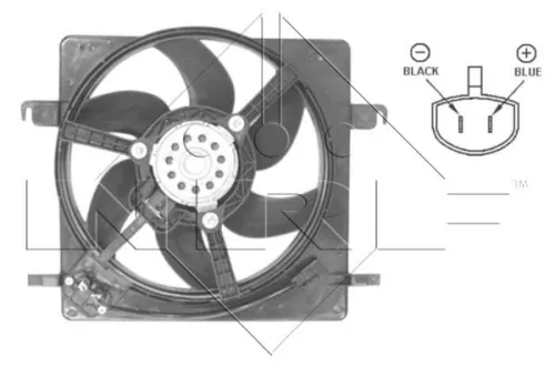 Fan, engine cooling