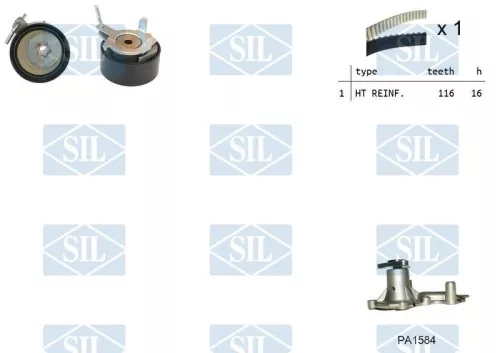 Water Pump & Timing Belt Kit