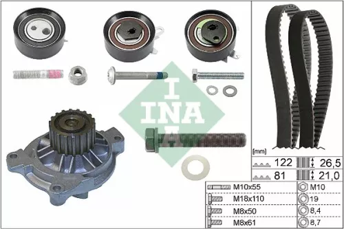 Water Pump & Timing Belt Kit