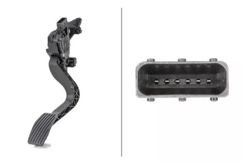 Sensor, accelerator pedal position