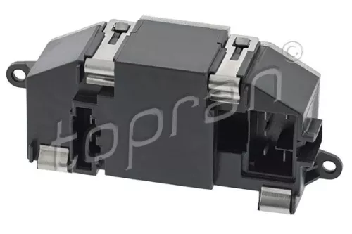 Regulator, interior blower