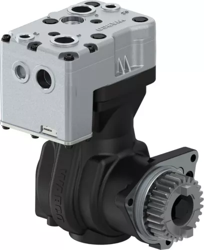 Compressor, compressed-air system