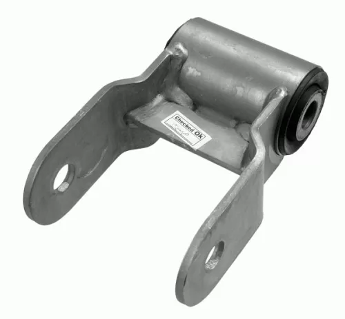 Mounting, leaf spring