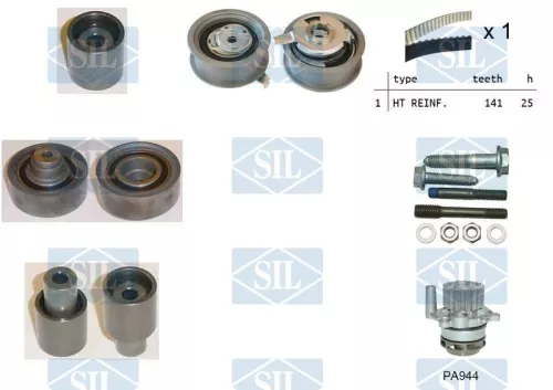 Water Pump & Timing Belt Kit