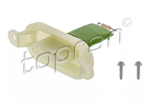 Resistor, interior blower