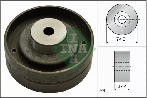 Deflection Pulley/Guide Pulley, timing belt