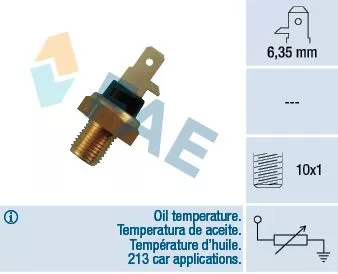Sensor, coolant temperature