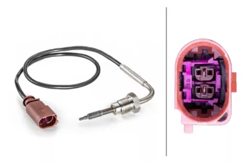 Sensor, exhaust gas temperature