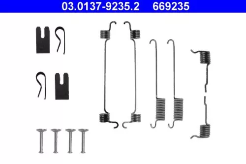 Accessory Kit, brake shoes