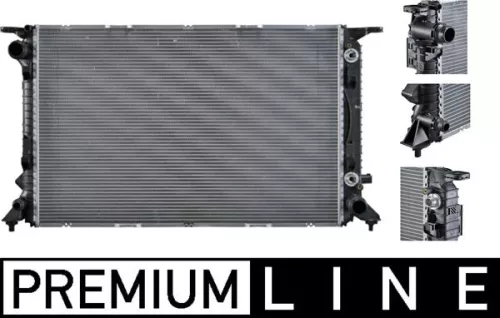 Radiator, engine cooling