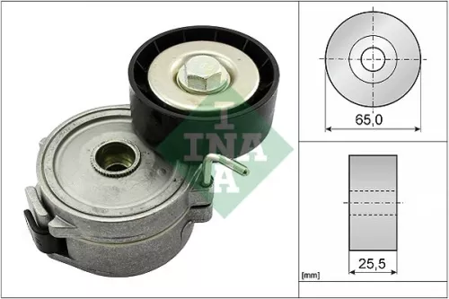 Belt Tensioner, V-ribbed belt