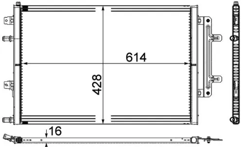 Radiator, engine cooling