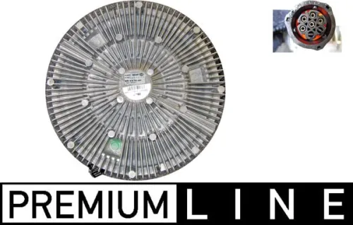 Clutch, radiator fan