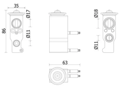Expansion Valve, air conditioning