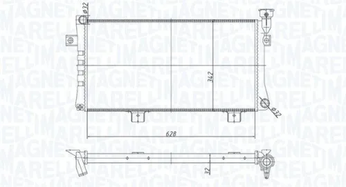 Radiator, engine cooling