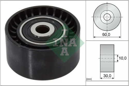 Deflection Pulley/Guide Pulley, timing belt