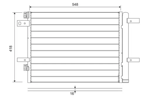Condenser, air conditioning