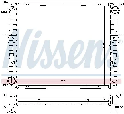 Radiator, engine cooling