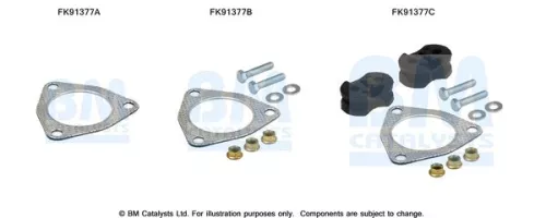Mounting Kit, catalytic converter
