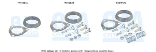 Mounting Kit, catalytic converter