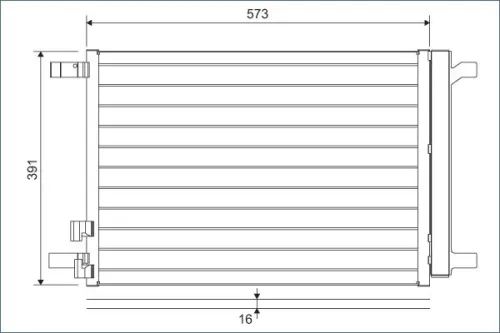 Condenser, air conditioning