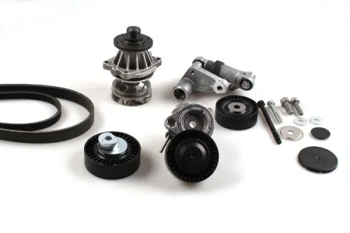 Water Pump + V-ribbed Belt Kit