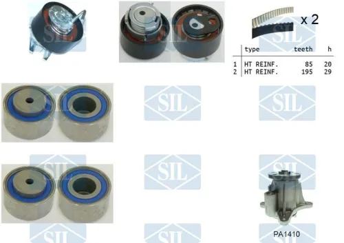 Water Pump & Timing Belt Kit