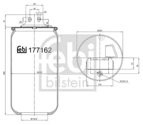 Bellow, air suspension