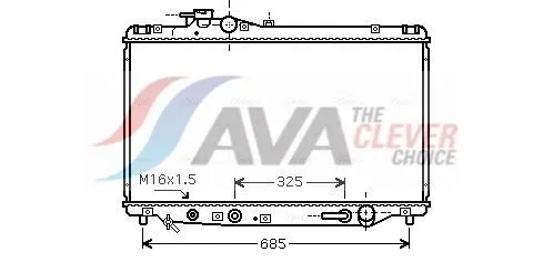 Radiator, engine cooling