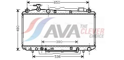 Radiator, engine cooling