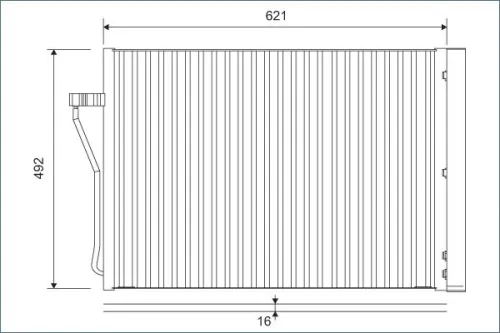 Condenser, air conditioning