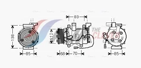 Compressor, air conditioning