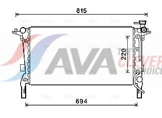 Radiator, engine cooling