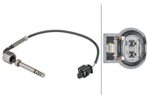 Sensor, exhaust gas temperature