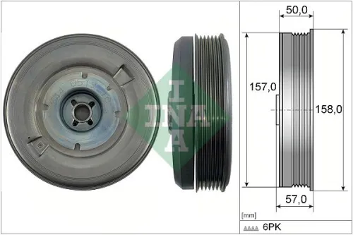 Belt Pulley, crankshaft