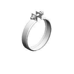 Clamping Piece, exhaust system