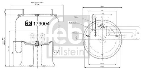 Bellow, air suspension