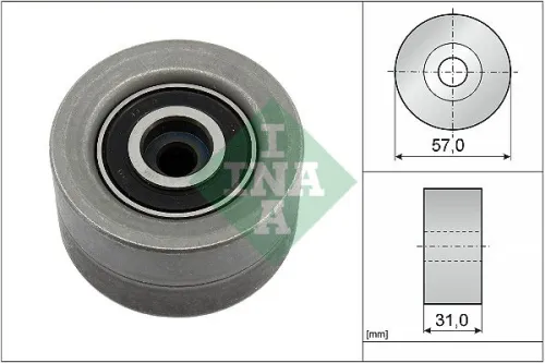 Deflection Pulley/Guide Pulley, timing belt